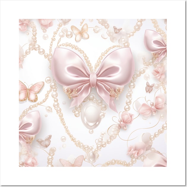 Bows of love IV Wall Art by RoseAesthetic